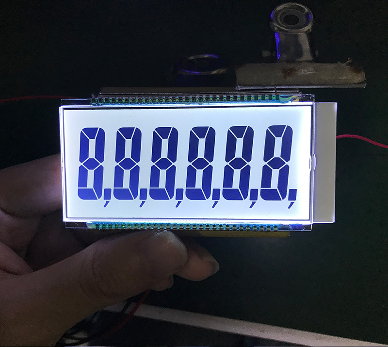 Petrol Pump LCD Display